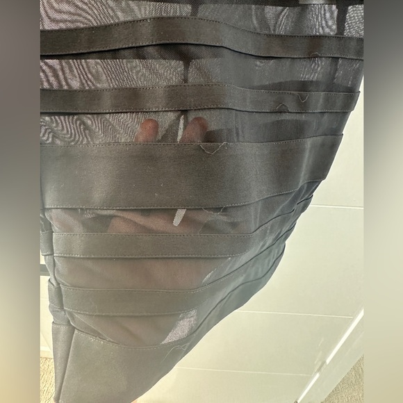 Revolve By the way Superdown black Magdalena Strapless Bandage Midi Dress XS - Picture 13 of 17